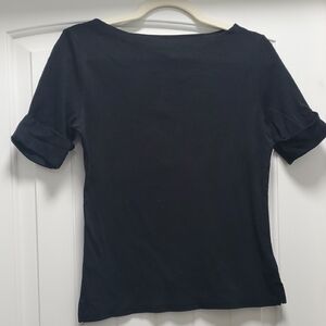 Lauren Ralph Lauren Black Short Sleeve Top